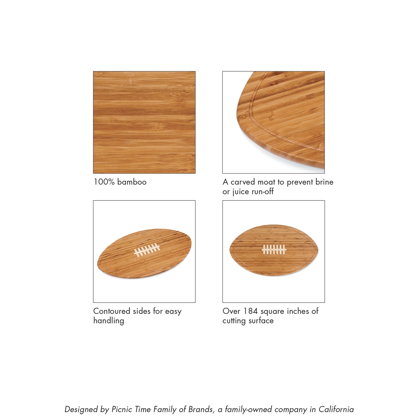 Kickoff Football Cutting Board & Serving Tray