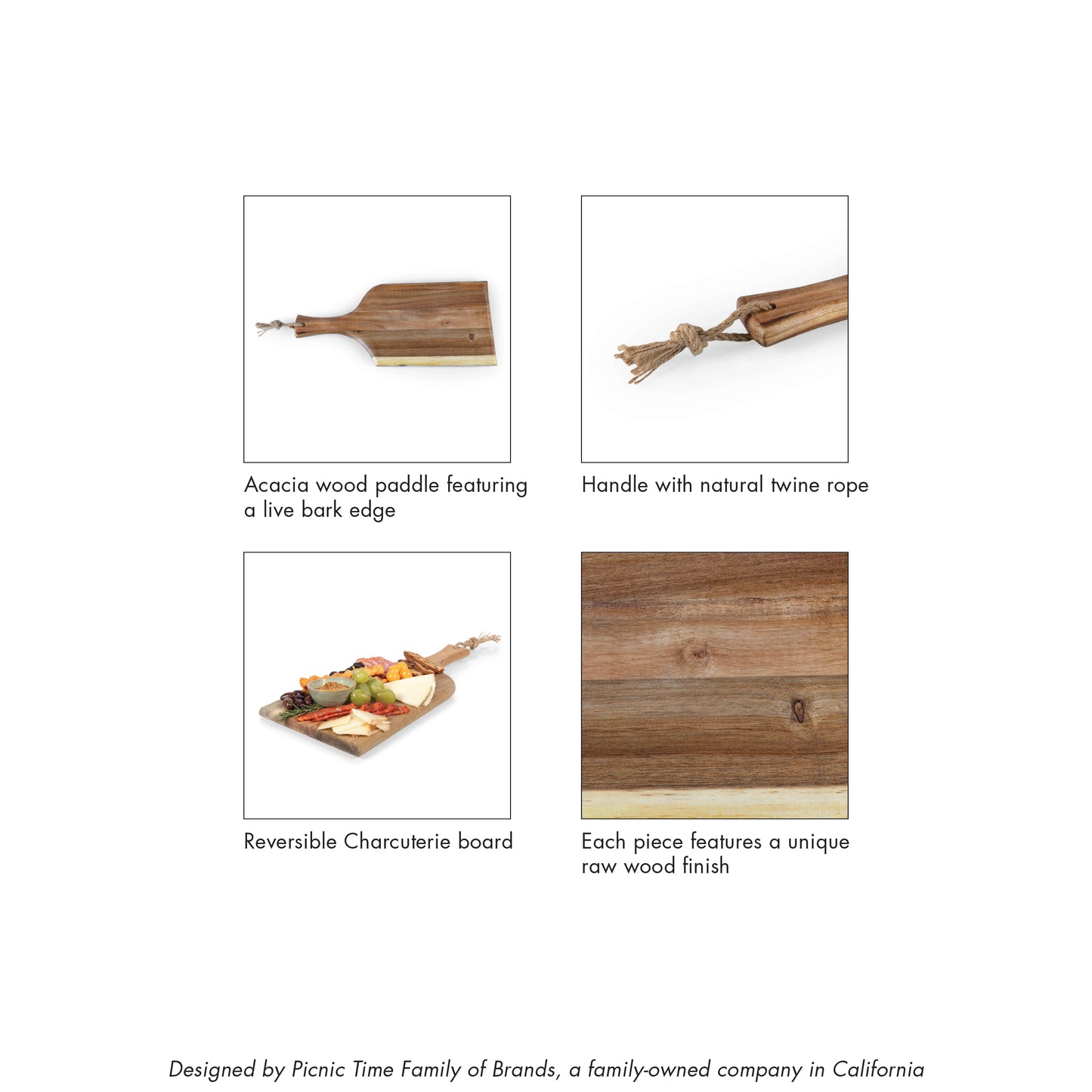 Artisan 18" Acacia Charcuterie Board