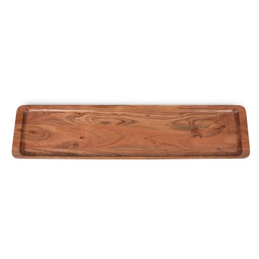 Canapé 36" Appetizer Serving Tray - Acacia Wood