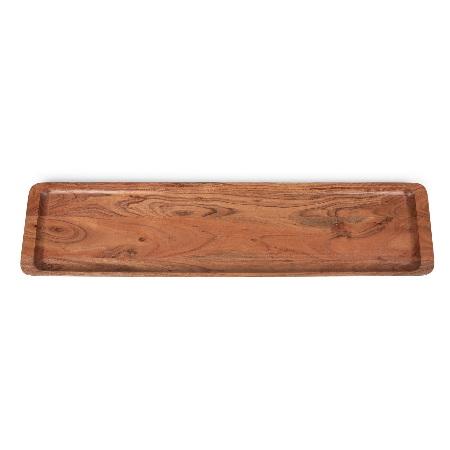 Canapé 36" Appetizer Serving Tray - Acacia Wood